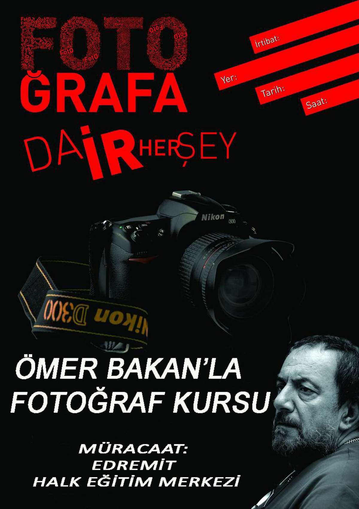 Halk Eğitim Merkezi Fotoğraf Kursu Açacak