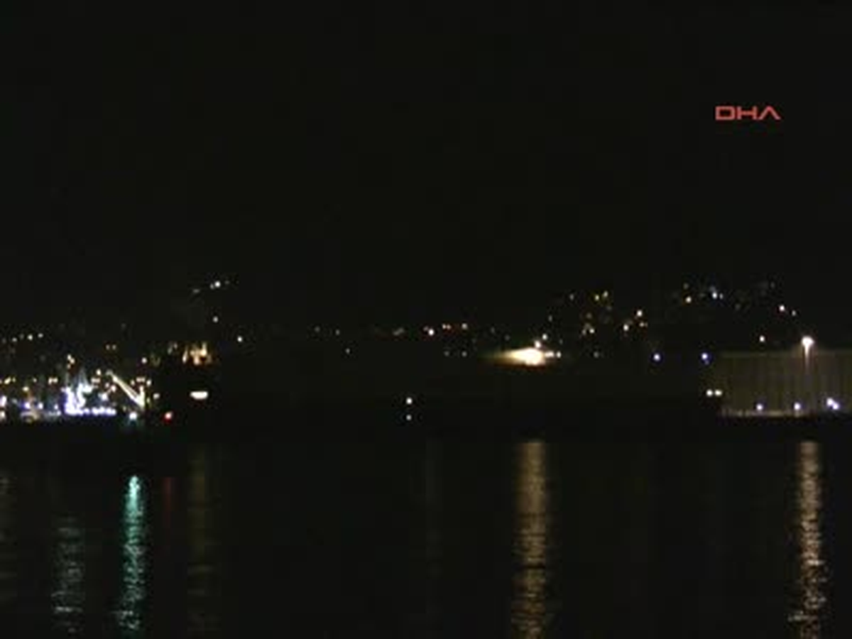 İskenderun ) ABD\'nin Gönderdiği Patriotlar İskenderun Körfezi\'ne Geldi