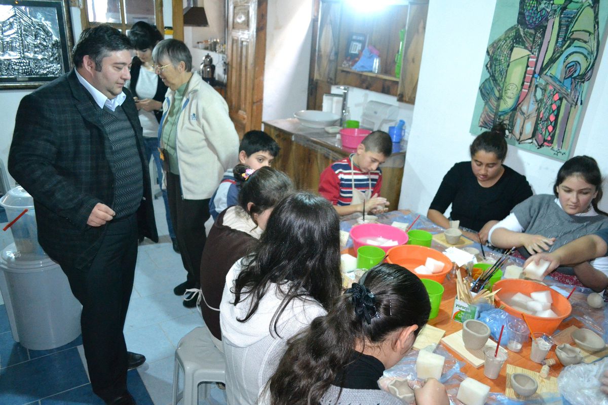 İskilip\'te Seramik Kursu