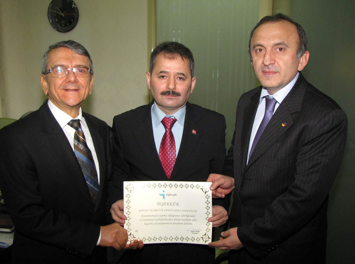İşkur Müdürü Uçar\'dan Manisa Tso\'ya Teşekkür Ziyareti