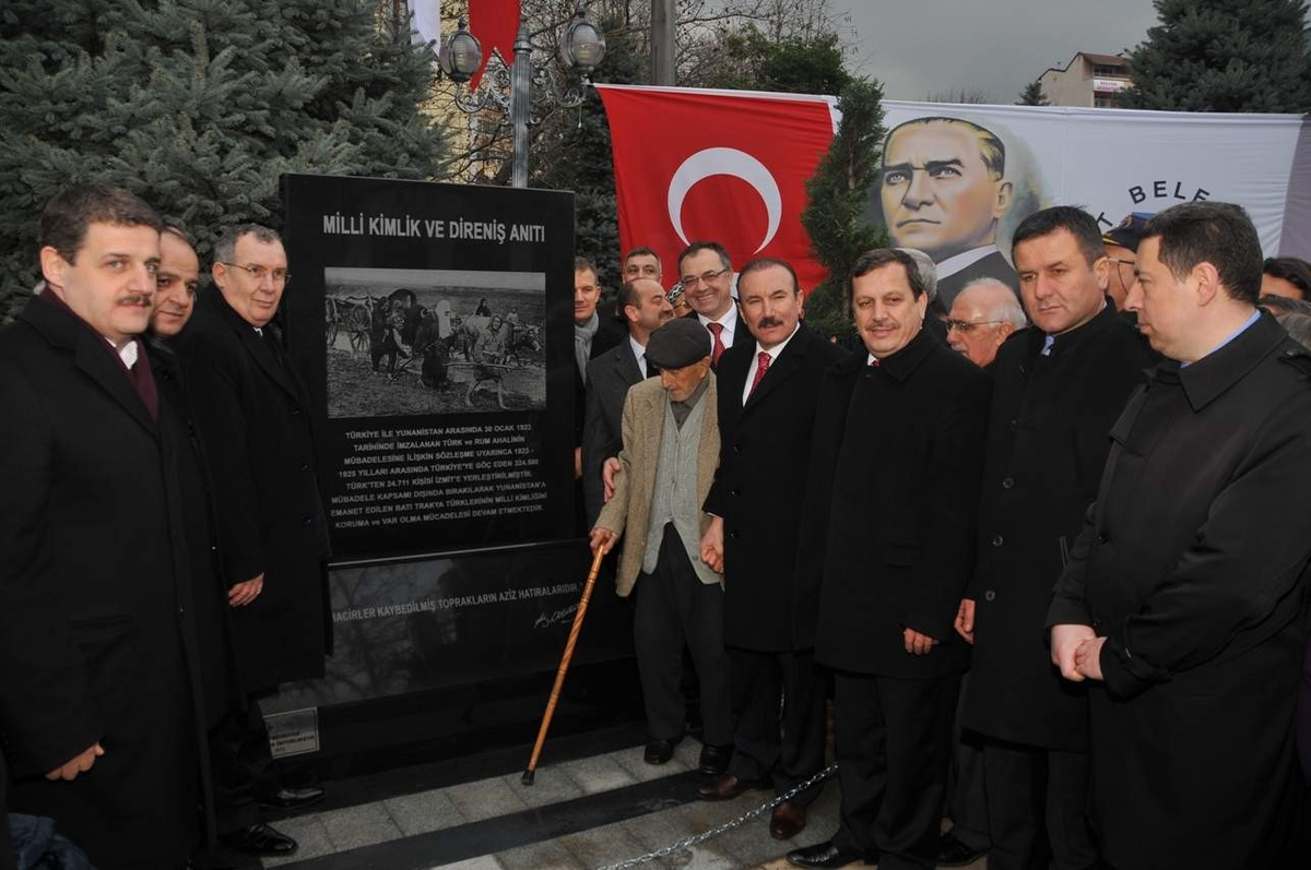 İzmit\'te Mübadele Anıtı Açıldı