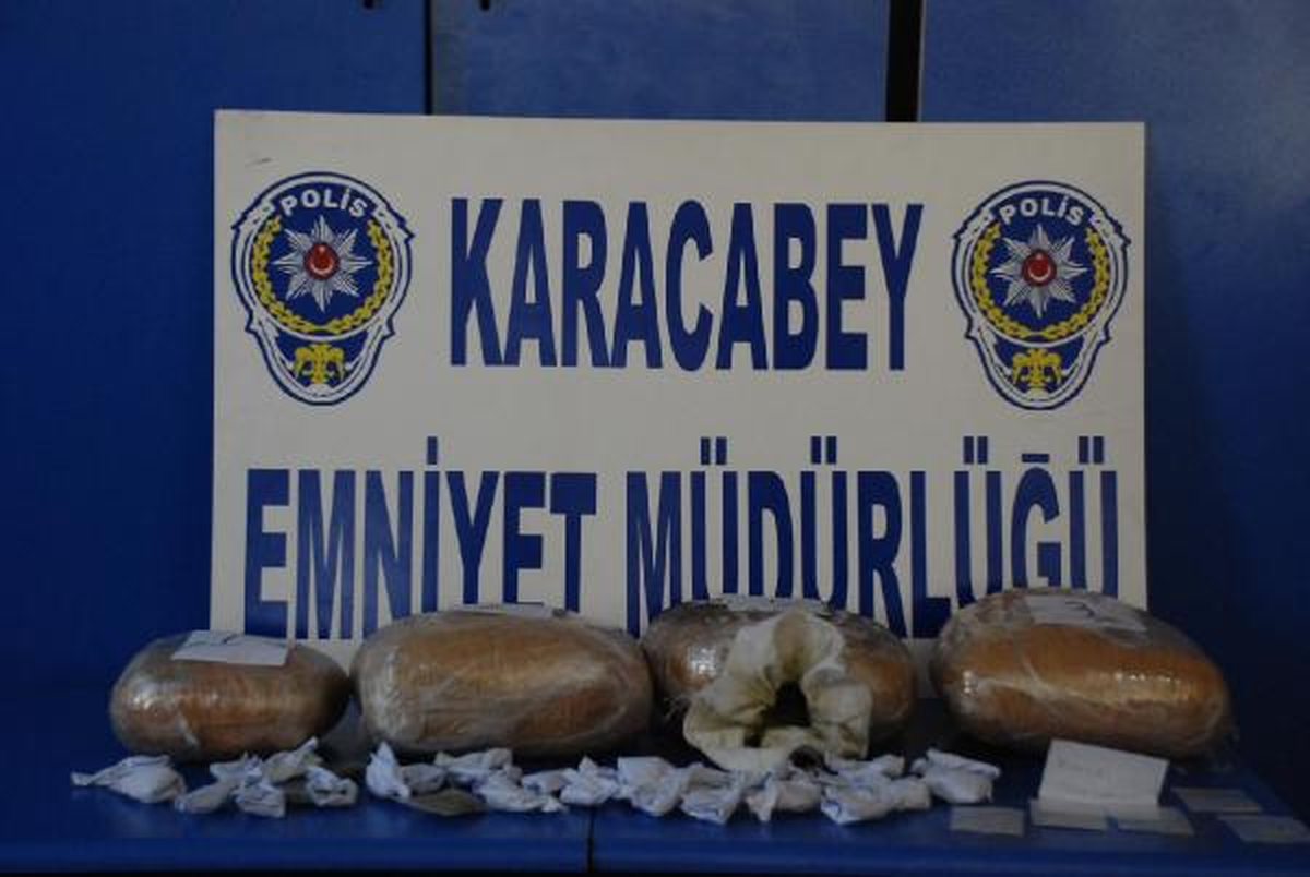 Karacabey\'de 8 Kilogram Esrar Ele Geçirildi