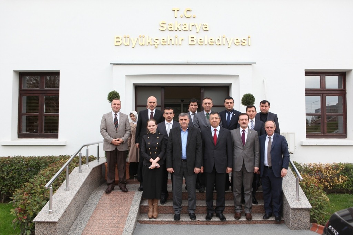 Kazakistan Heyeti Sakarya\'da