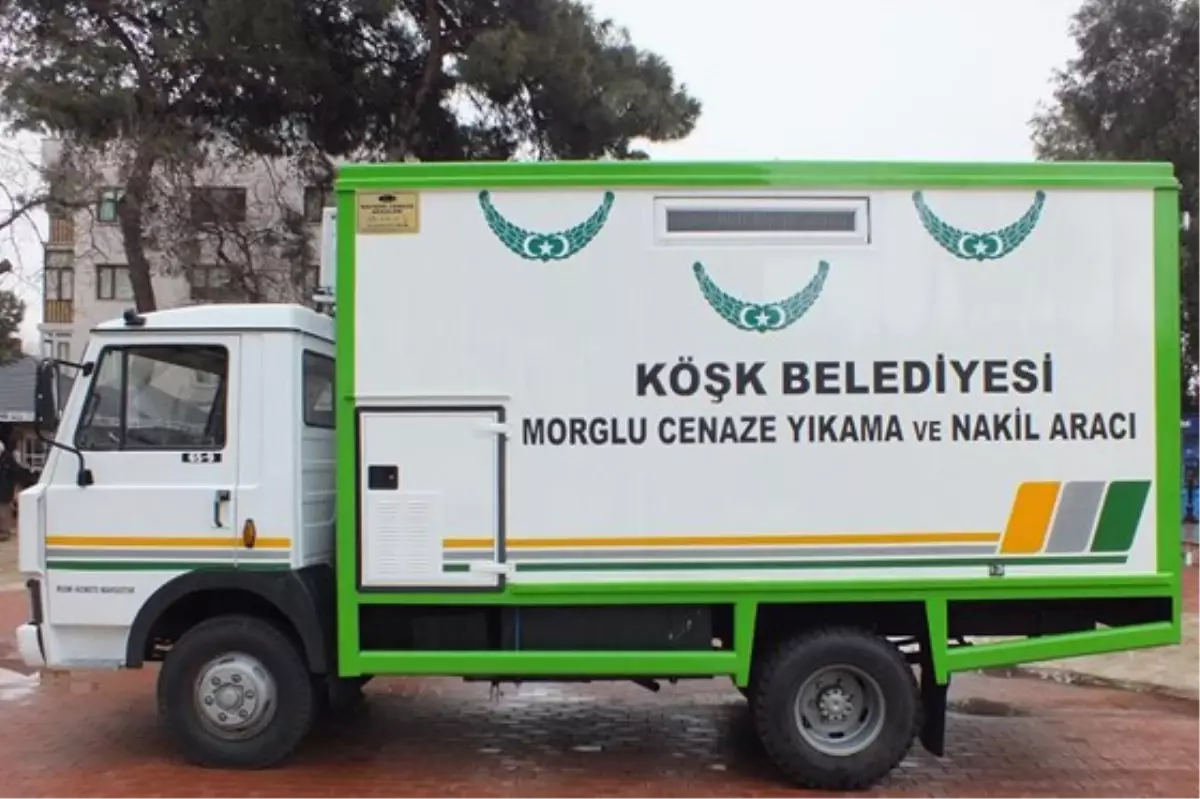 Köşk\'e Yeni Cenaze Yıkama Aracı