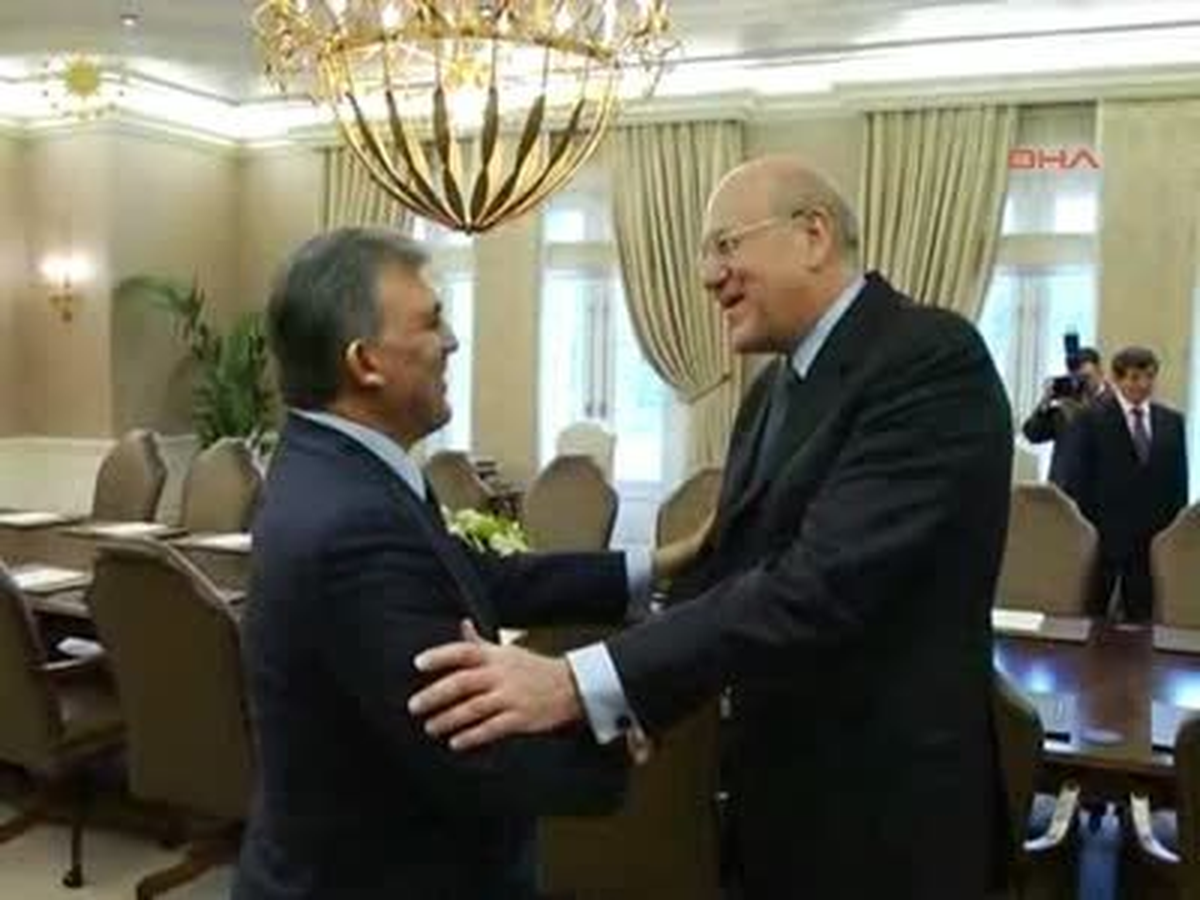 Lübnan Başbakanı Mikati Türkiye\'de