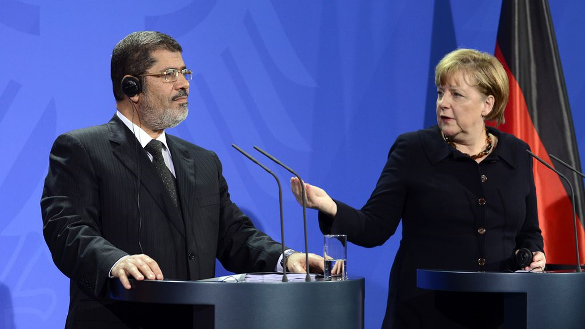 Merkel-Mursi Görüşmesi
