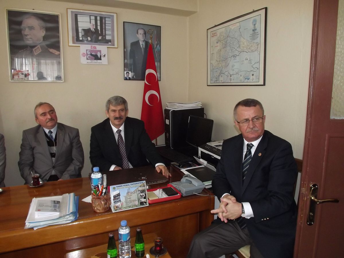 MHP Genel Başkan Yardımcısı Malkara\'da Partililerle Buluştu