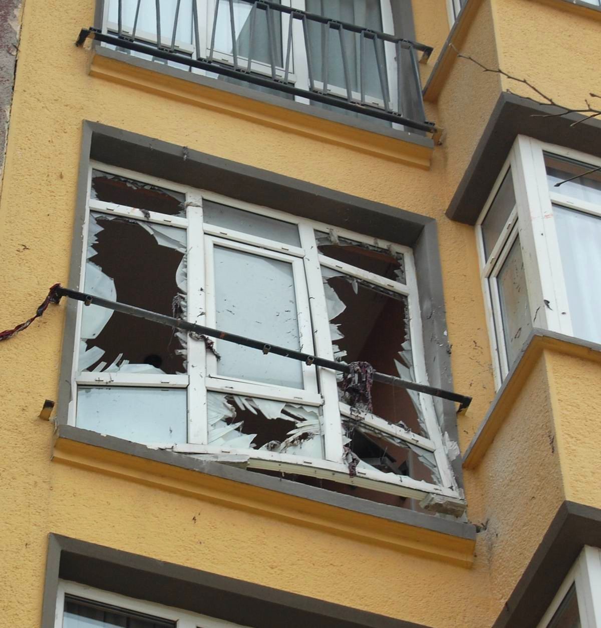 Otel Odasında Patlama