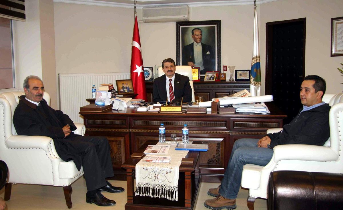 Sanko Holding Bartın İşletme Müdürü\'nden Belediye Başkanı\'na Ziyaret