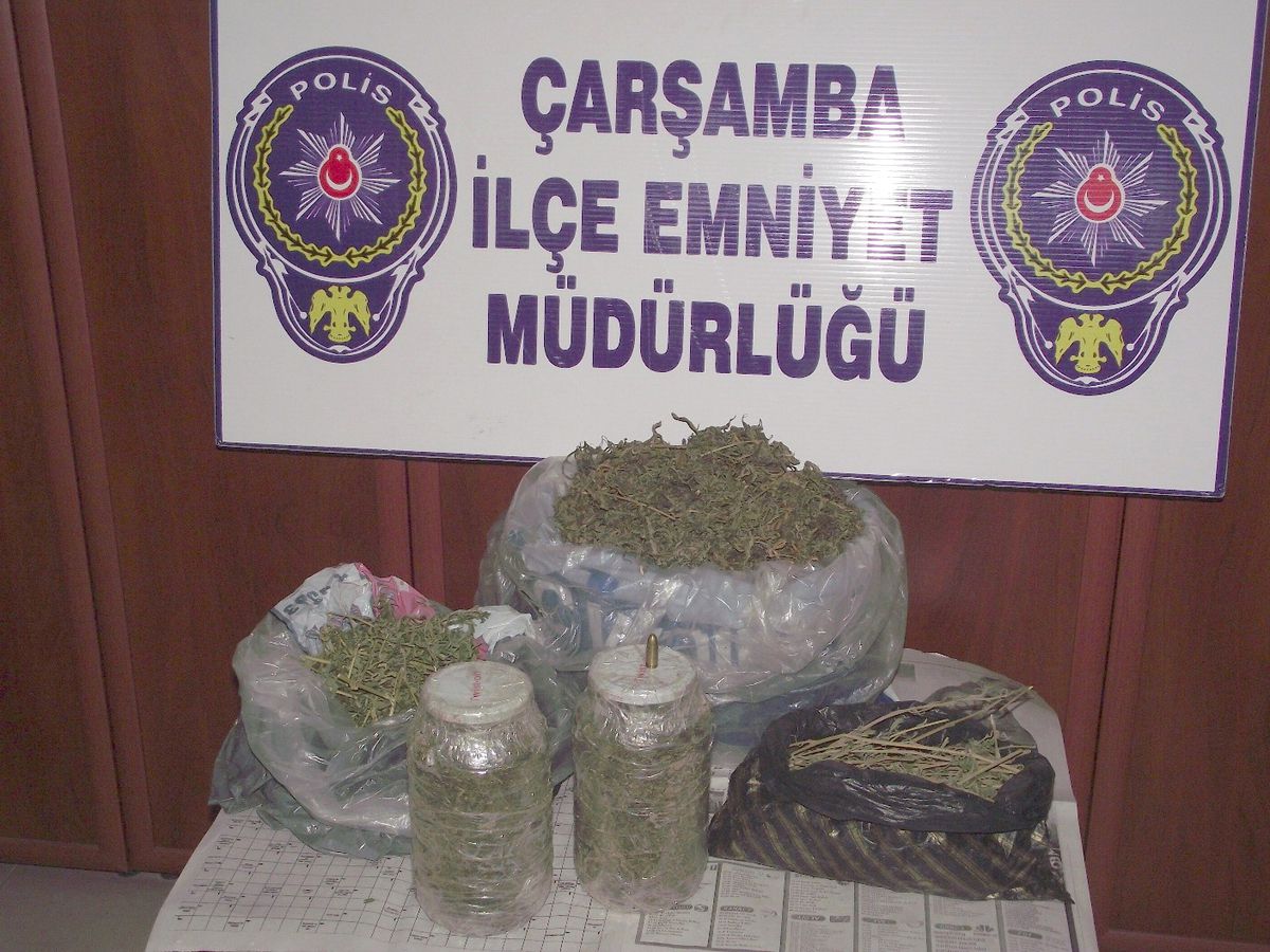 Çarşamba\'da Uyuşturucu Operasyonu
