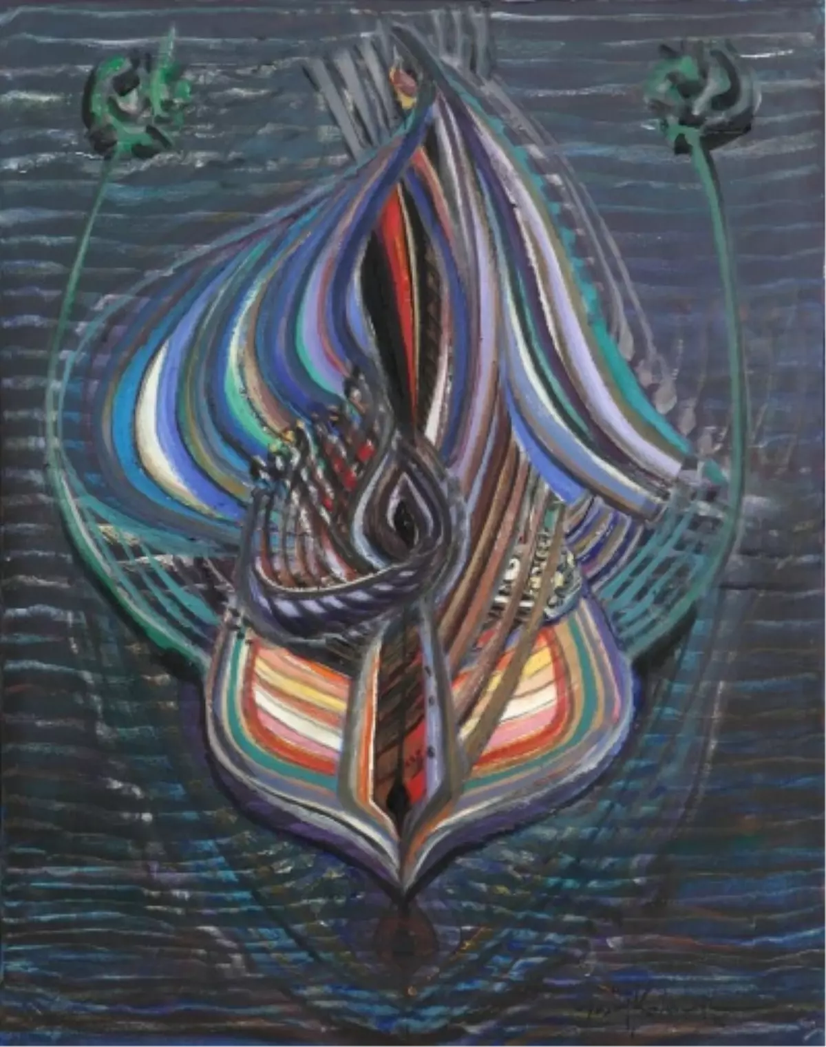 "Dalgaların Bahçesi" Sergisi Harmony Sanat Galerisi\'nde