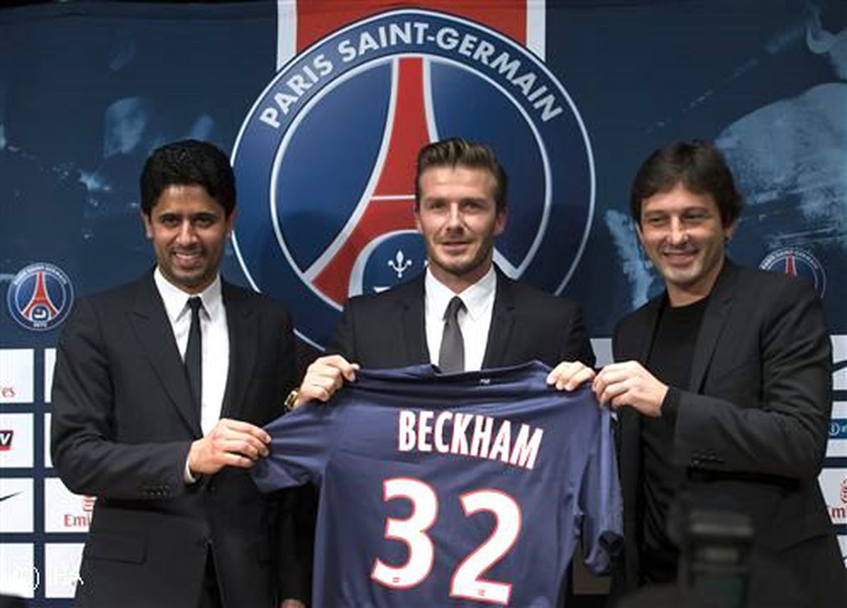 David Beckham, PSG ile Sözleşme İmzaladı
