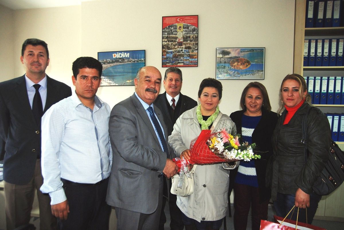 Didim Mesleki Eğitim Merkezi\'nden Başkan Kamacı\'ya Teşekkür Ziyareti