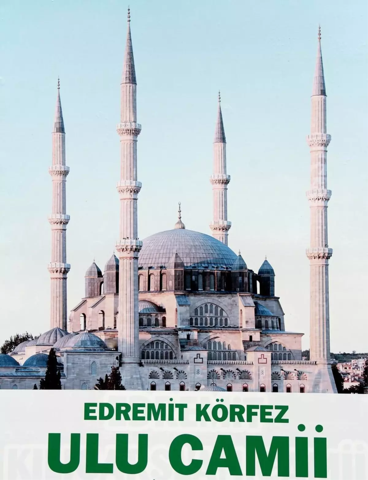 Edremit Körfezi\'nin En Büyük Camisi Olacak