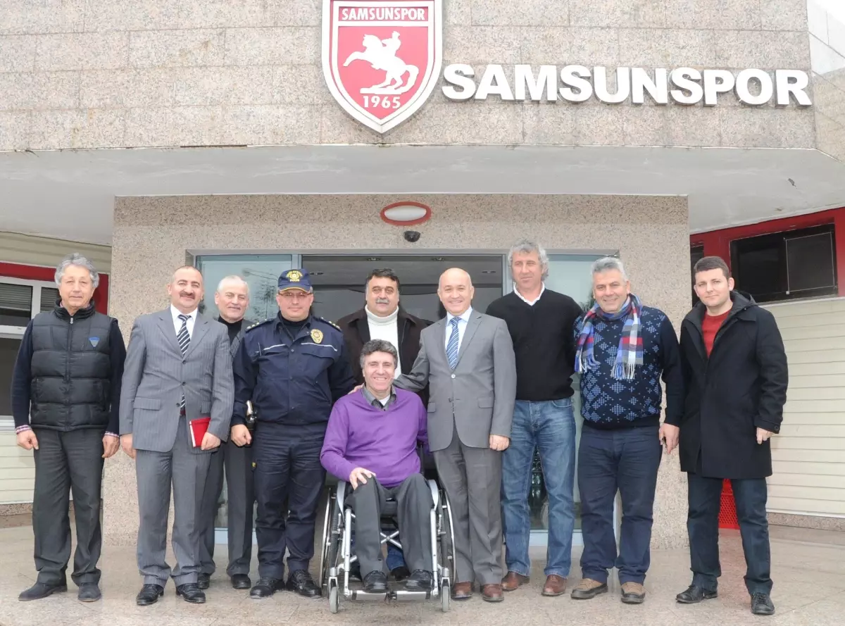 Emniyet Müdürü, Samsunspor'u Ziyaret Etti