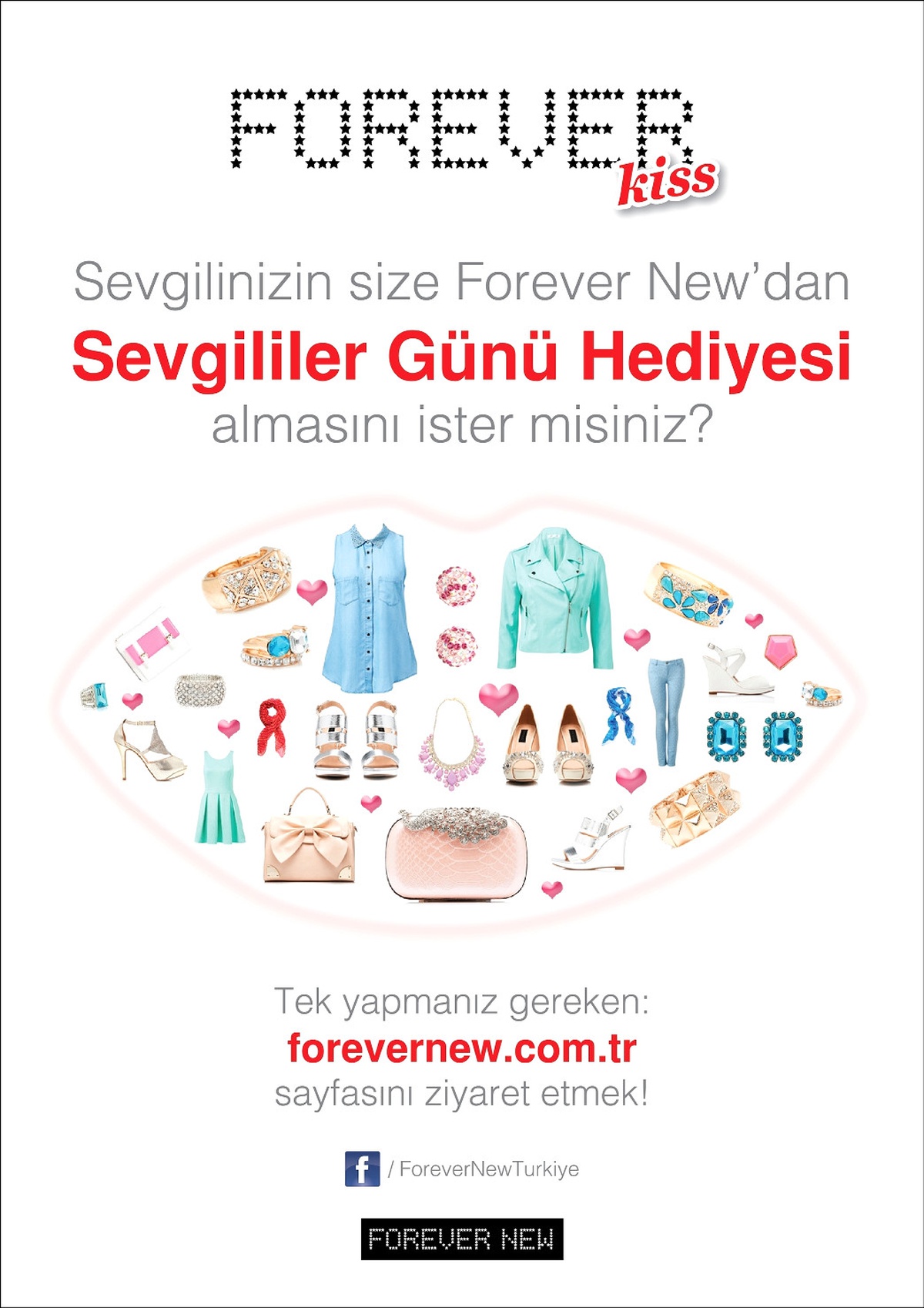 Forever New\'dan Sevgililer Günü Uygulaması