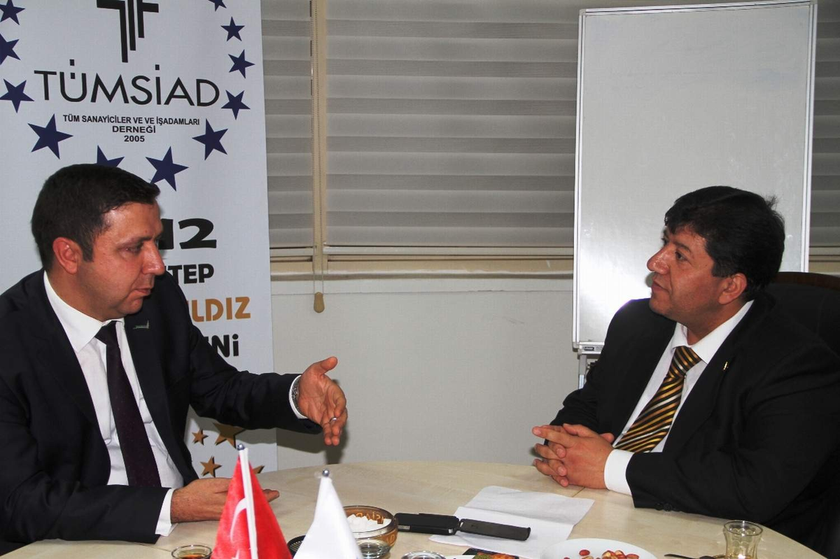 Genç İşadamlarından, Tüm Sanayici ve İşadamları Derneği\'ne Ziyaret