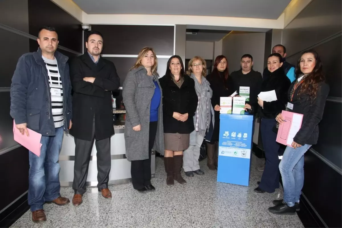 Her Apartmana Geri Dönüşüm Kutusu