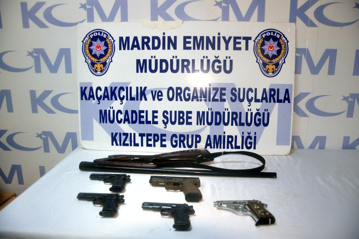 Mardin\'de Silah Kaçakçılığı