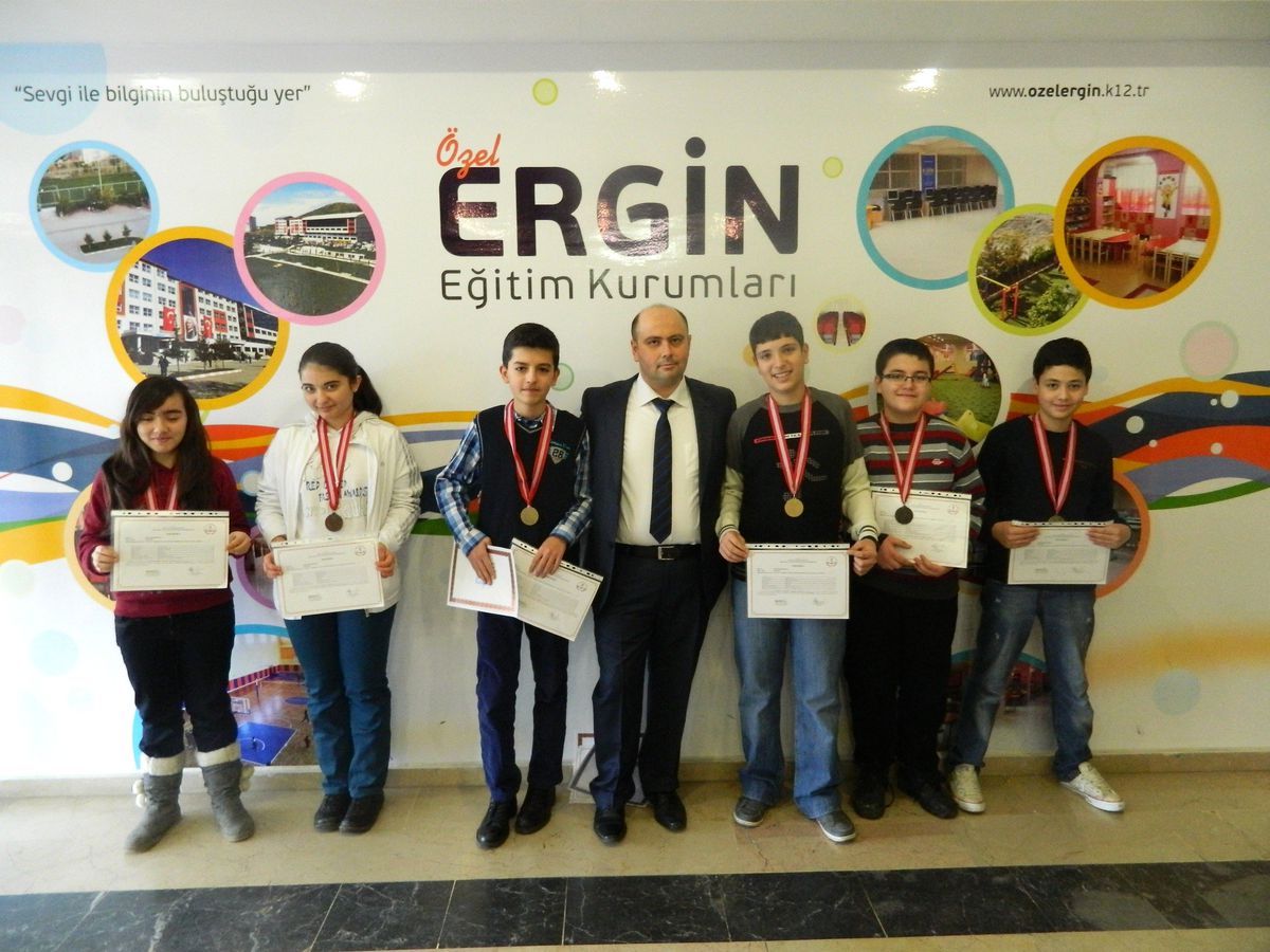 Özel Ergin Koleji Uluslar Arası Matematik Yarışması (Amc-8)\'nda 6 Madalya Aldı