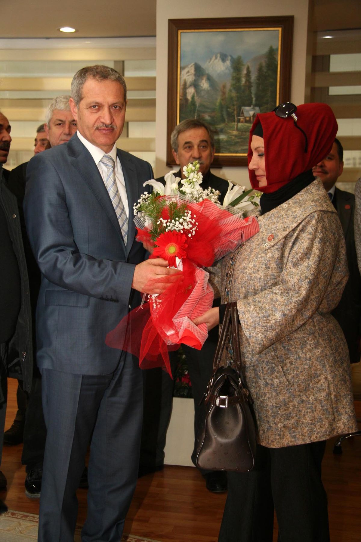 Sakaryalı Muhtarlardan Başkan Dişli\'ye Ziyaret