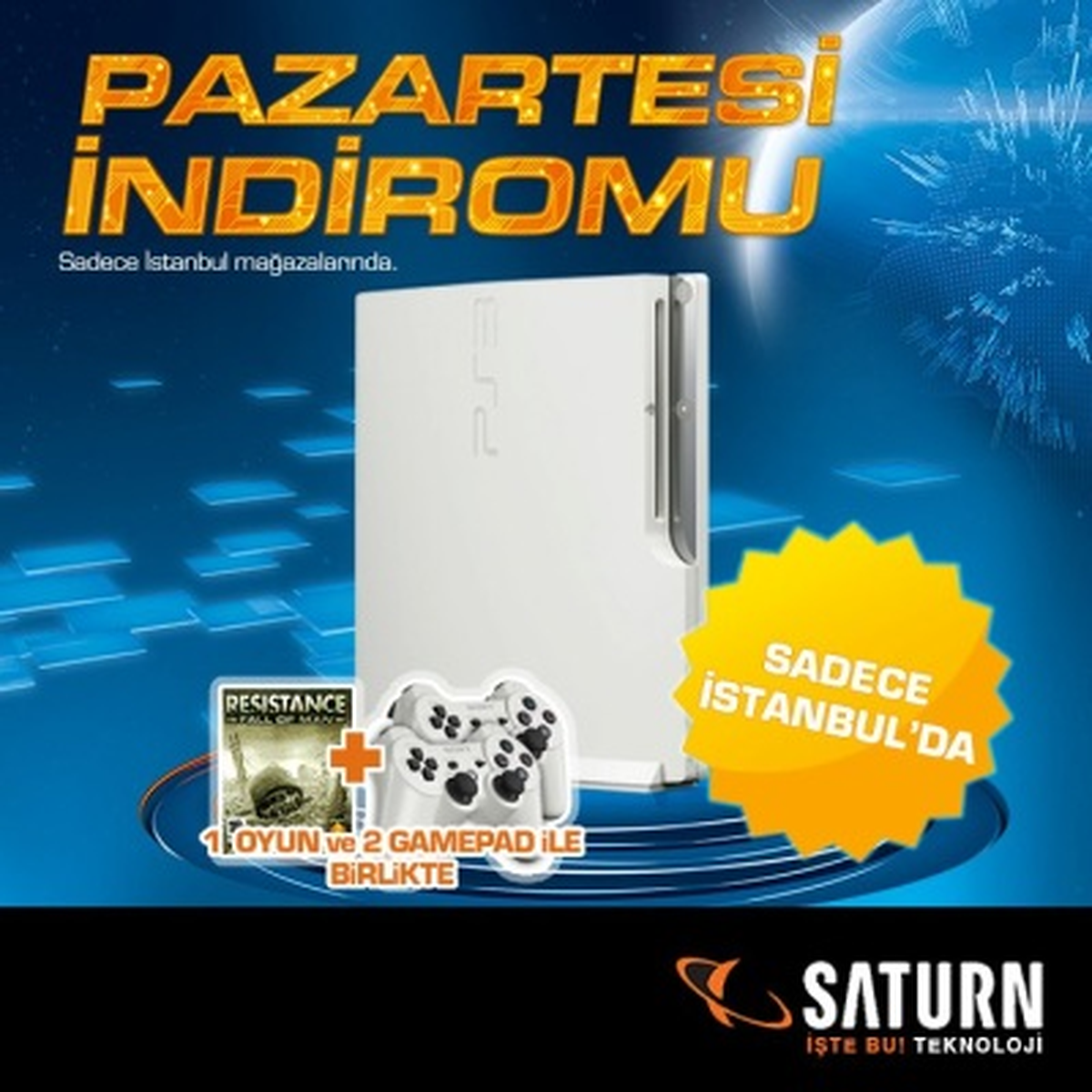 Saturn Pazartesi İndiromunları Devam Ediyor
