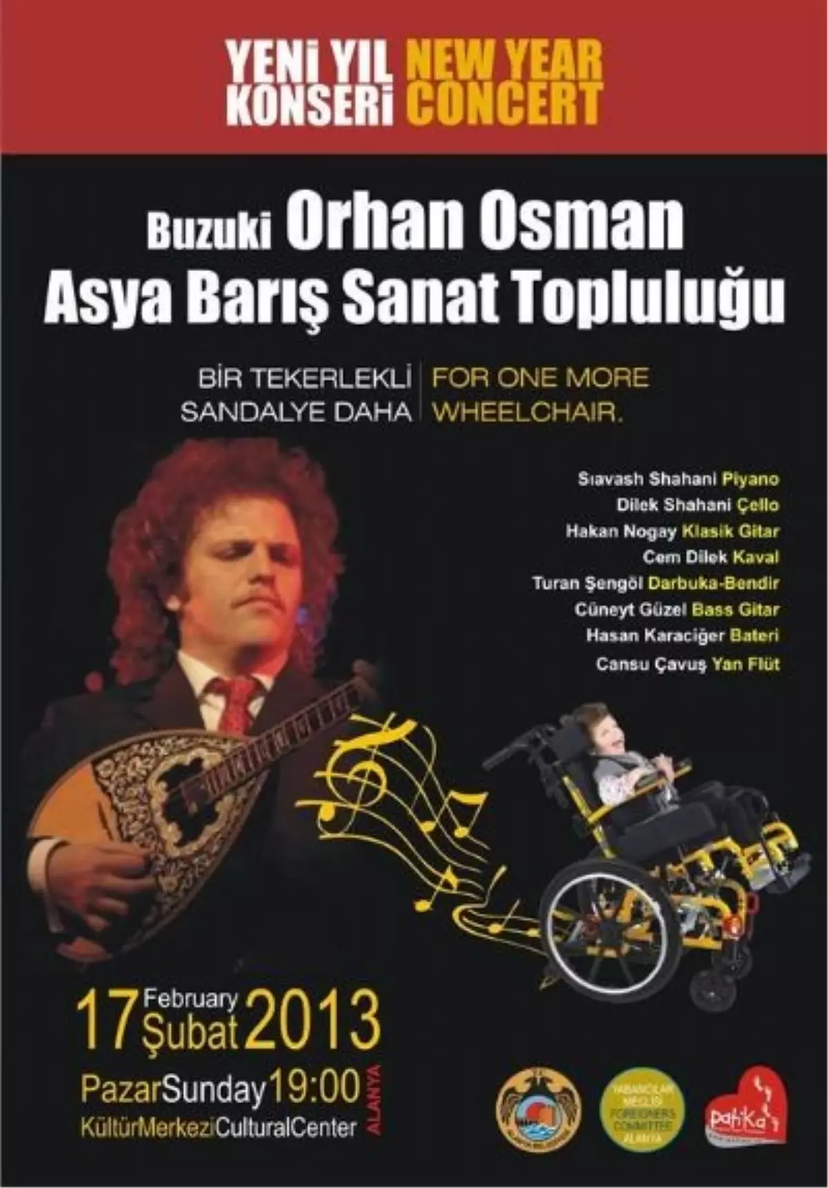 Ünlü Buzuki Sanatçısı Orhan Osman, Alanya'da Konser Verecek