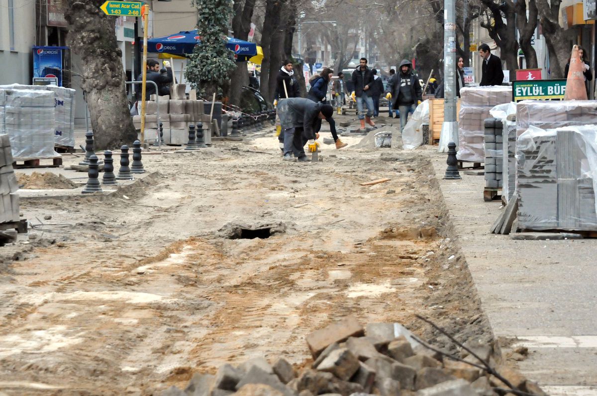 Yalova\'da Yol Çalışmaları