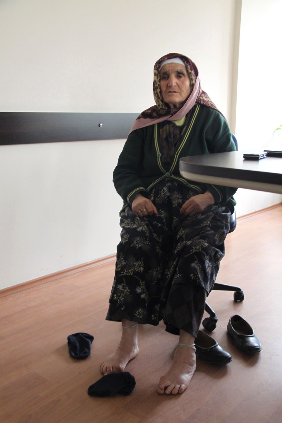 Yaşlı Kadının Yevmiye Mücadelesi
