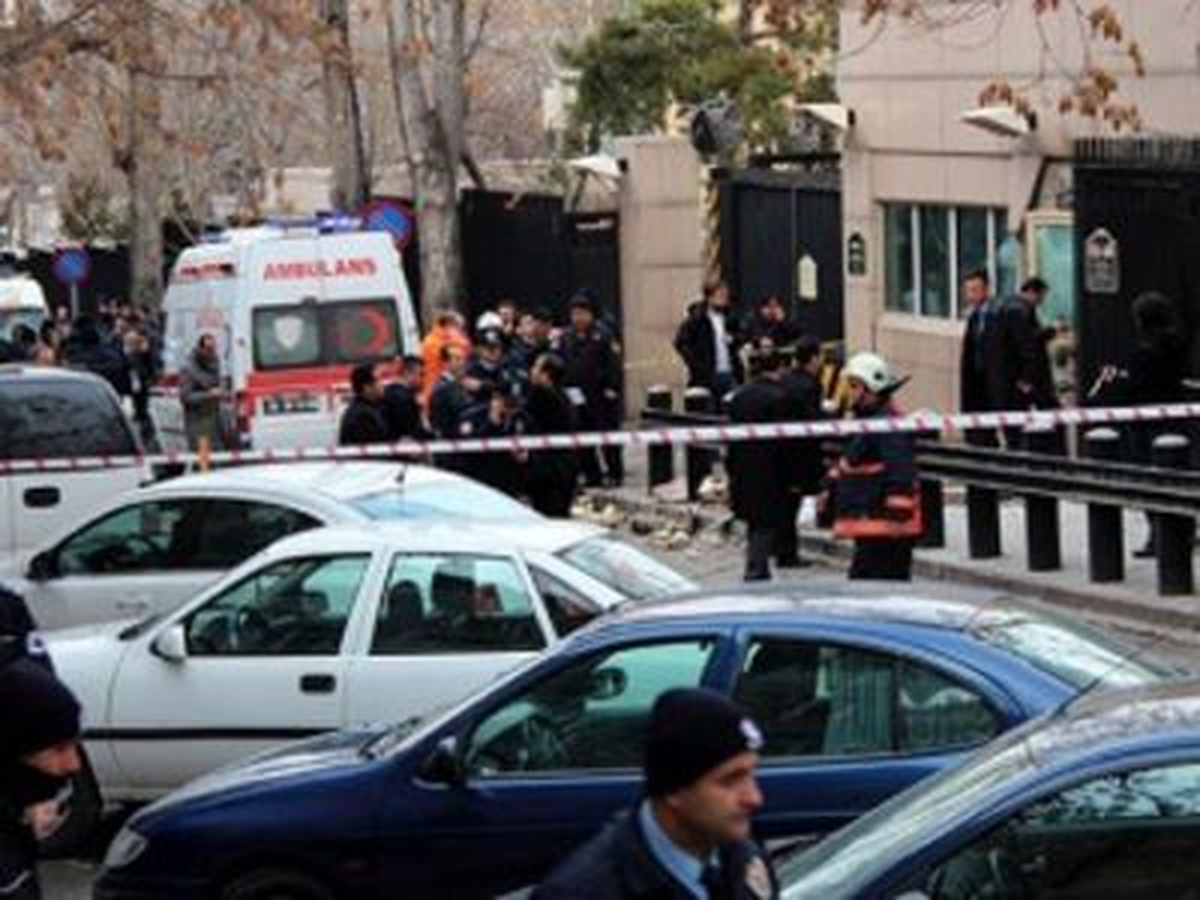 ABD\'nin Ankara Büyükelçiliği Girişindeki Patlama