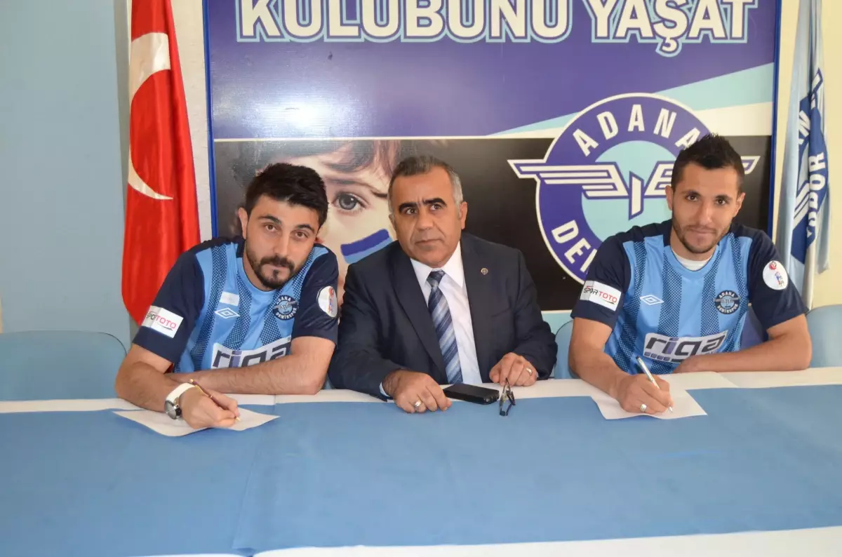 Adana Demirspor\'da İki İmza