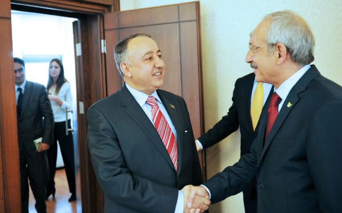 Afganistan Büyükelçisi Jayhoon, Kılıçdaroğlu\'nu Ziyaret Etti