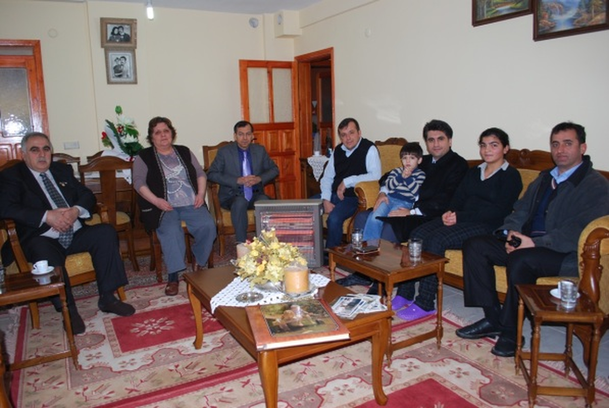 Aydın Kıbrıs Gazisini Doğum Gününde Yalnız Bırakmadı