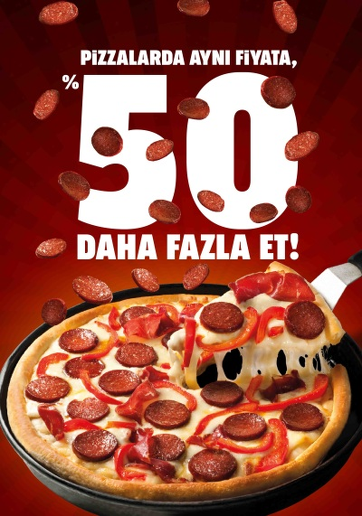 Aynı Fiyata Daha Fazla Etli Malzeme!