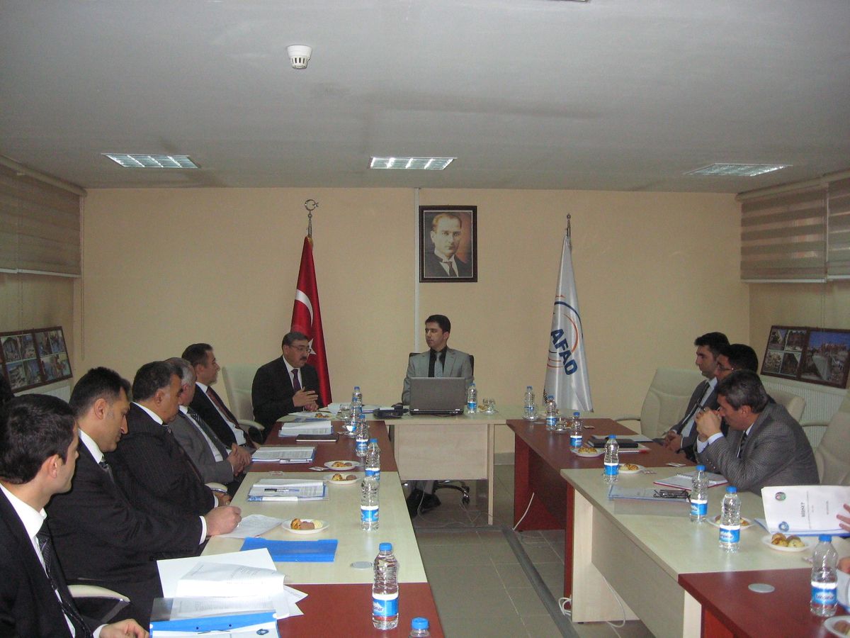 Bingöl\'de BİDSEP Değerlendirme Toplantısı