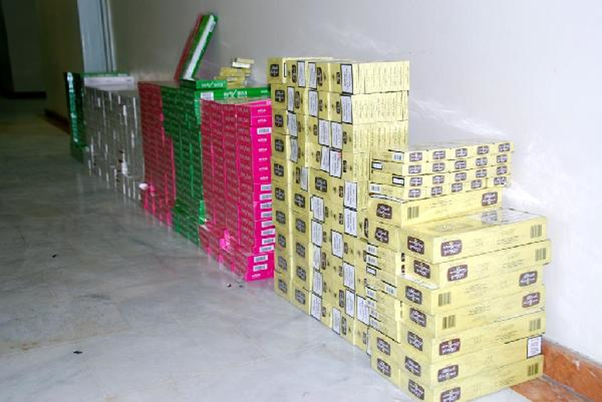 Bolu\'da Kaçak Sigara Operasyonu