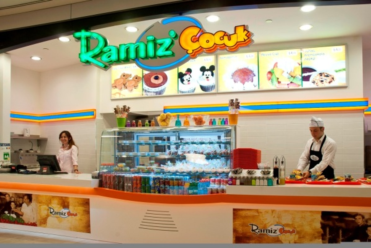 Çocuklar Ramiz Çocuk ile Bayram Ediyor