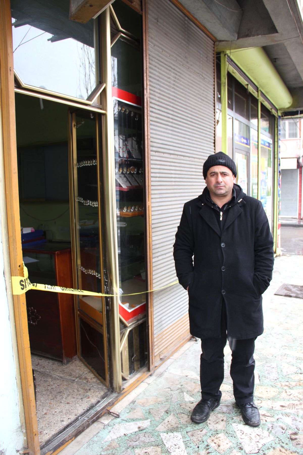 Erzurum\'da Tespihçi ve Saatçi Dükkanı Soyuldu