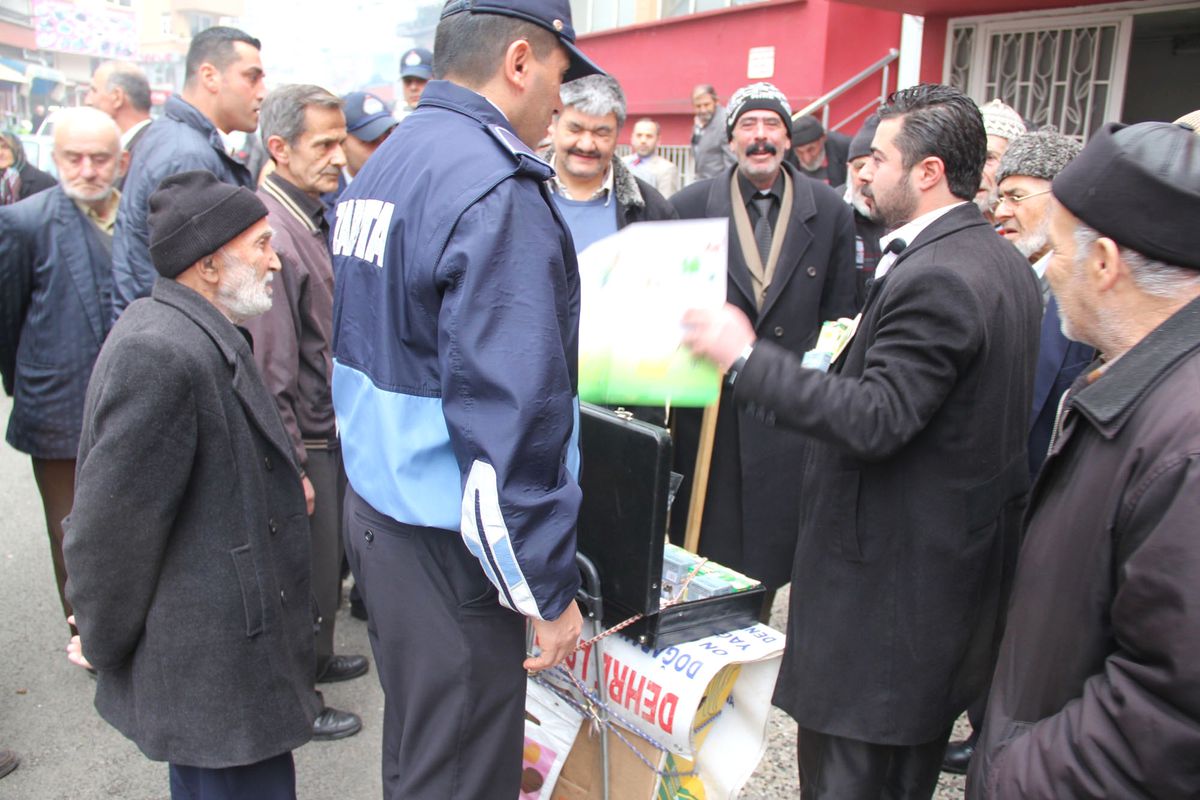Giresun Zabıtası Görev Başında