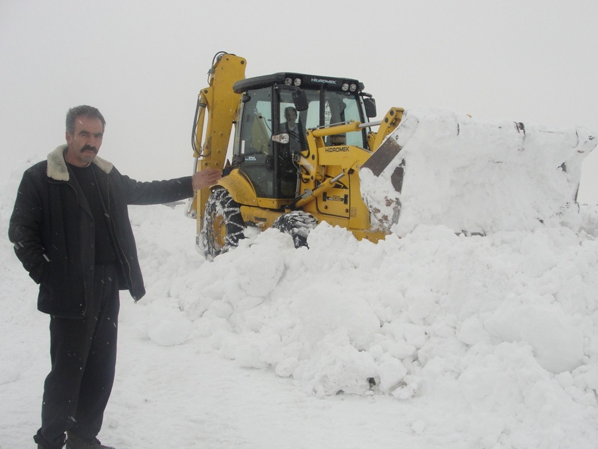 Malatya'da Kar Nedeniyle 38 Köy Yolu Kapalı