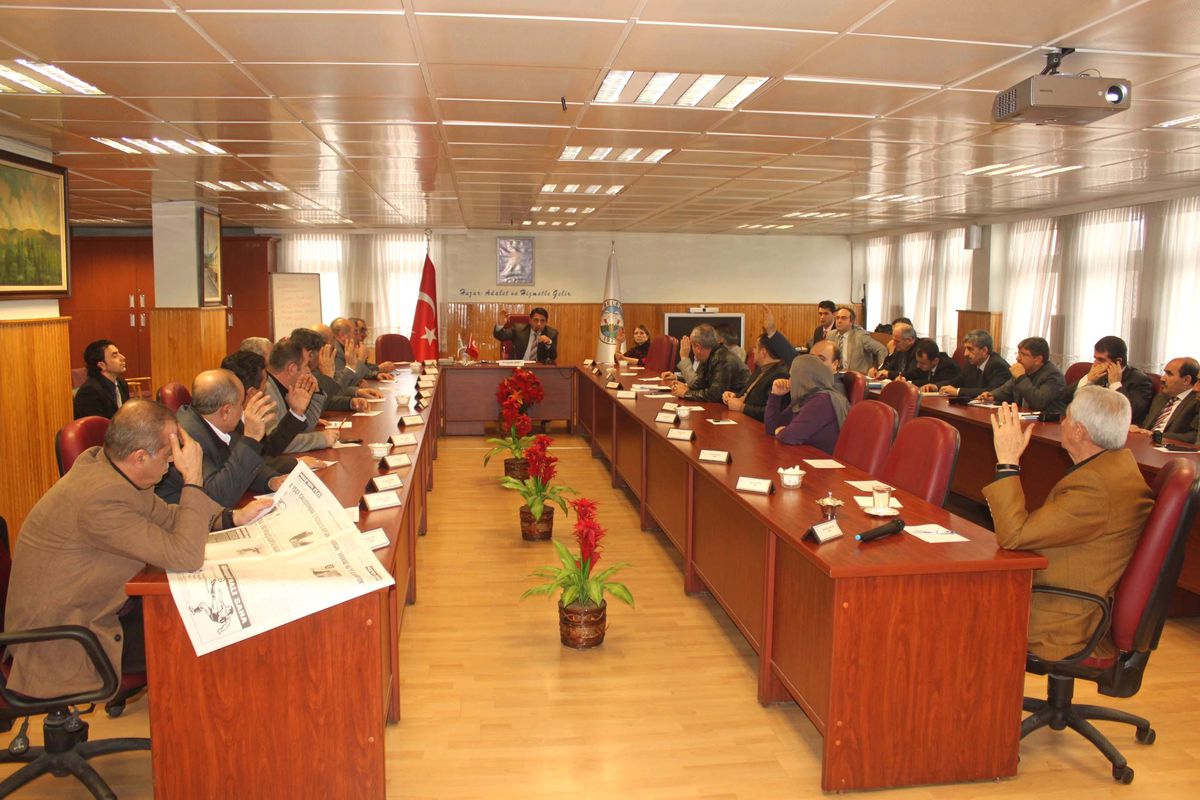 Muş Belediye Meclisi Toplandı
