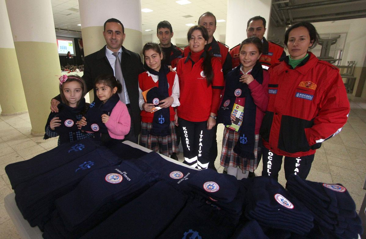 Öğrencilere Yangın Eğitimi