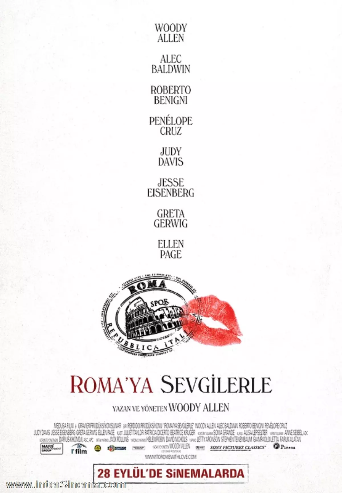 Roma\'ya Sevgilerle Filmi