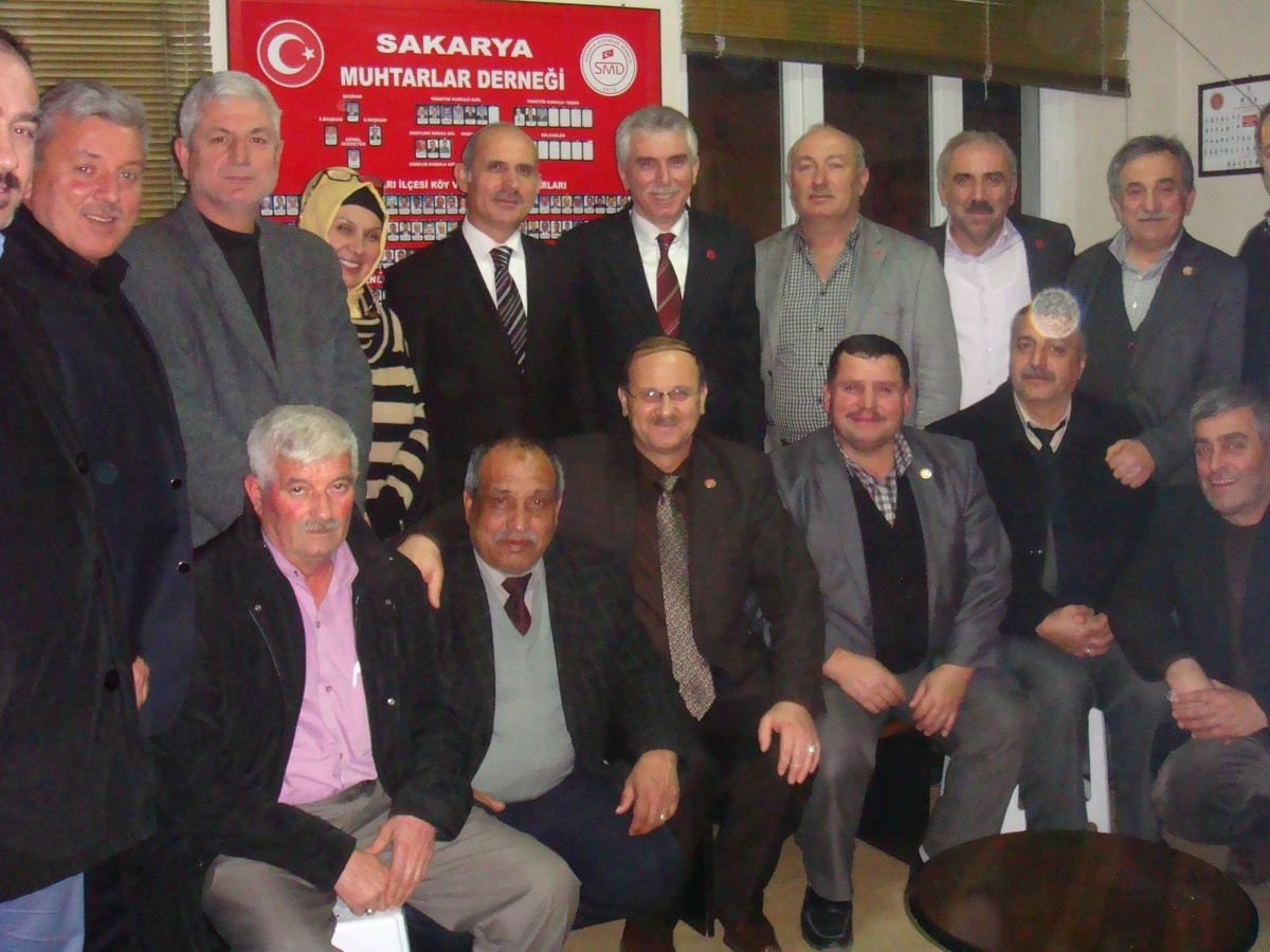 Sakarya Muhtarlar Derneğine Ziyaretler Sürüyor