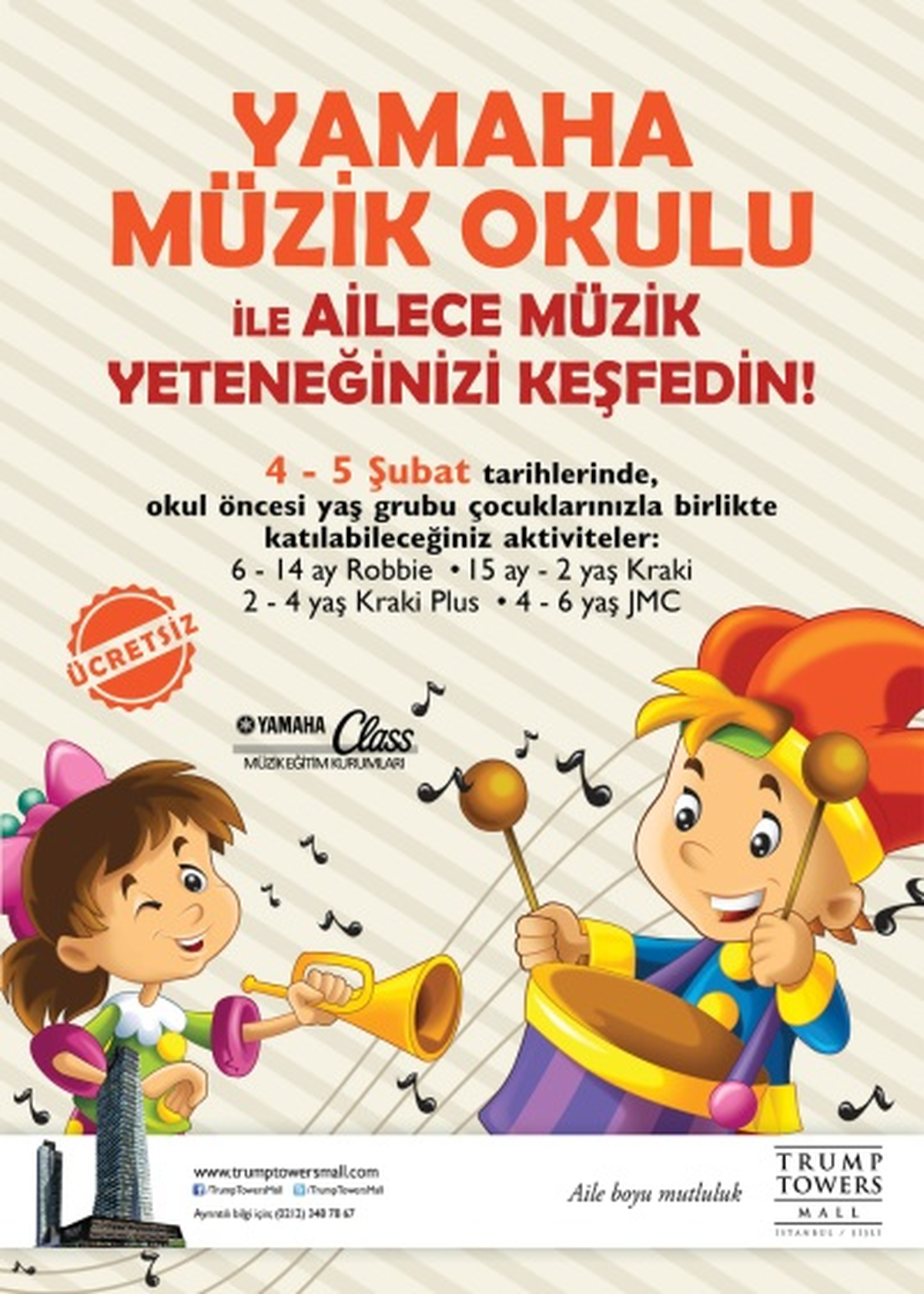 Sömestir Tatilinde Trump Towers Mall Çok Eğlenceli