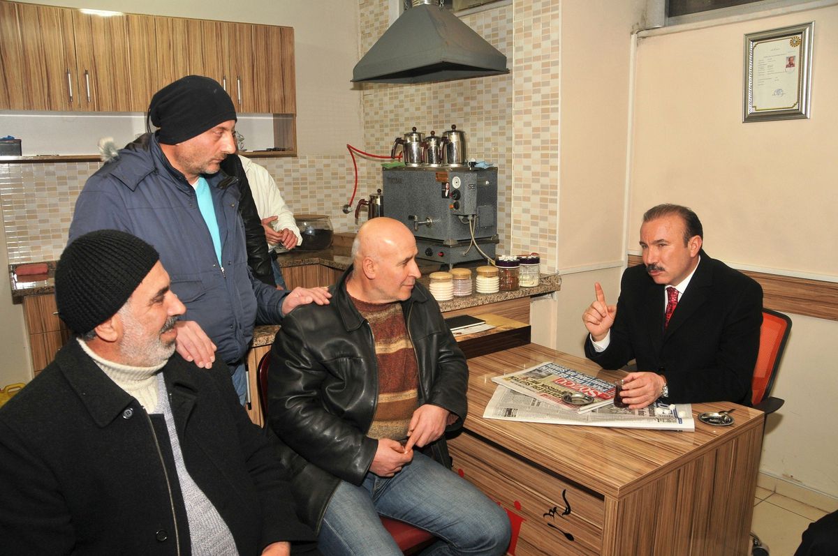 Başkan Doğan, Halkın Arasında