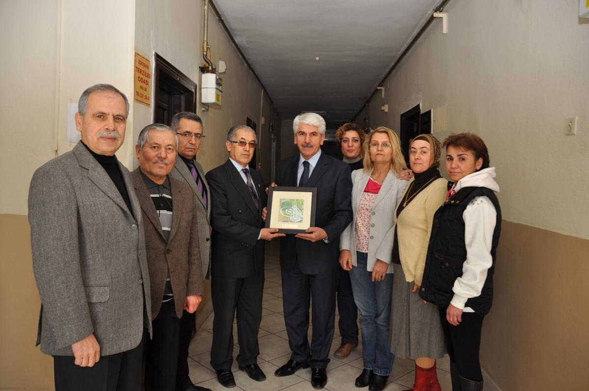 Başkan Sakallı\'dan Terziler Odası\'na Ziyaret