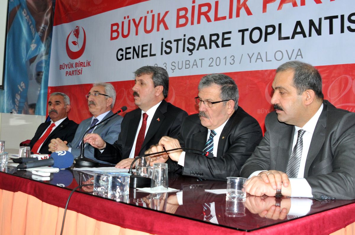 BBP Genel Başkanı Mustafa Destici Açıklaması