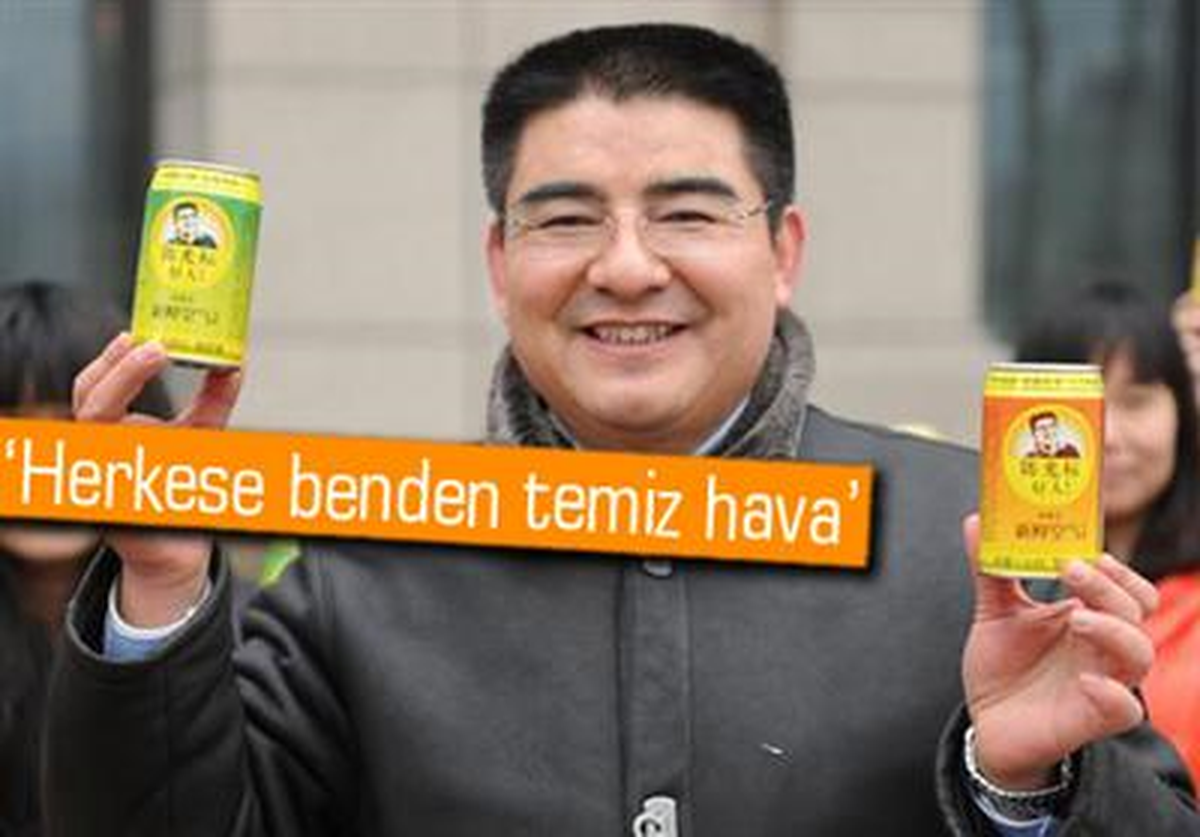 Çevreci İşadamı Temiz Havayı Kutulayıp Dağıttı