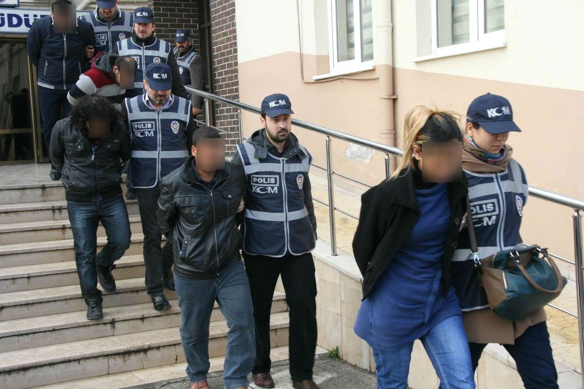 Kontör Şebekesine 6 Tutuklama